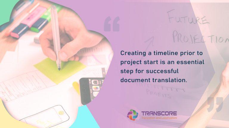 Crucial Steps in Document Translation Process